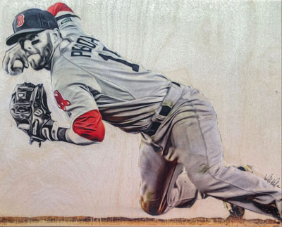 Dustin Pedroia, Lauren Taylor Illustrations