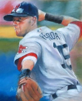 Kevin McNeil, Dustin Pedroia of the Boston Red Sox: "Tanner Boyle All Grown Up"