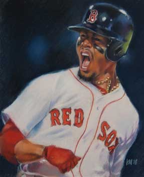Kevin McNeil, Mookie Betts of the Boston Red Sox: "Grand Slam"