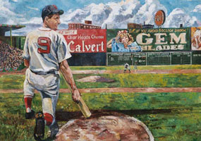 Opie Otterstad, Ted Williams on Deck