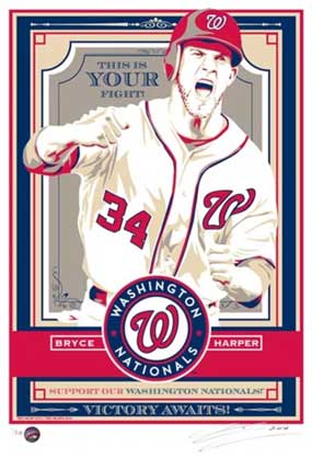 Chris Speakman, Bryce Harper of the Washington Nationals: "This is Your Fight"