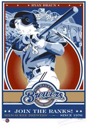 Chris Speakman, Ryan Braun of the Milwaukee Brewers: "Join the Ranks"