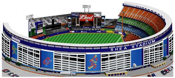 Shea Stadium, by Jon Banchick