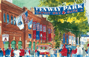 Mark Waitkus, 2004 World Series Game 1: Yawkey Way