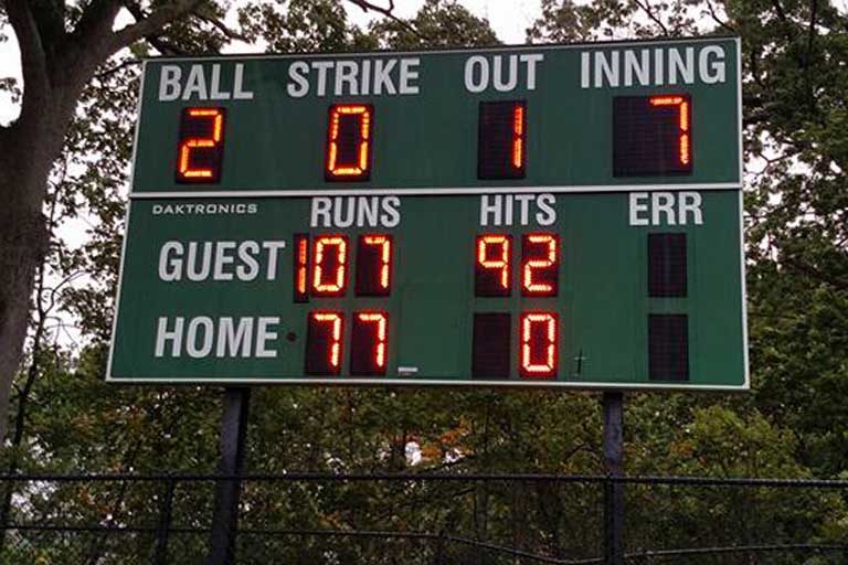 100 Innings of Baseball, 2007 – Final Score