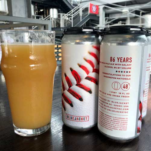 86 Years Beer by Bluejacket