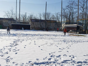 View from the Winterball Outfield