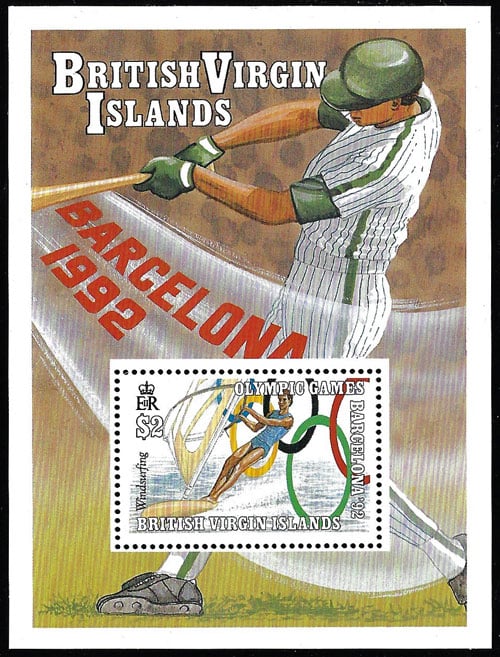 1990 British Virgin Islands – Olympic Games in Barcelona