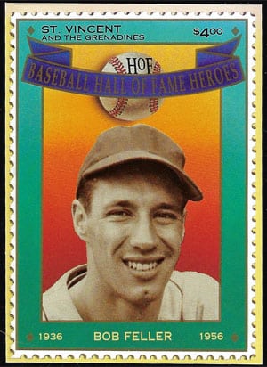 1992 St. Vincents – Hall of Fame Heroes, Bob Feller