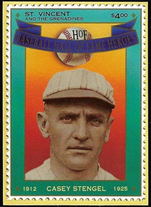 1992 St. Vincents – Hall of Fame Heroes, Casey Stengel