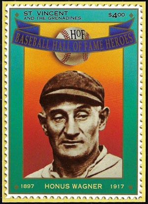 1992 St. Vincents – Hall of Fame Heroes, Honus Wagner