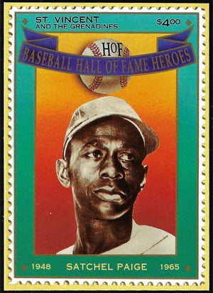 1992 St. Vincents – Hall of Fame Heroes, Satchel Paige