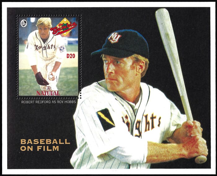 1993 Gambia – Baseball on Film, The Natural with Roy Hobbs