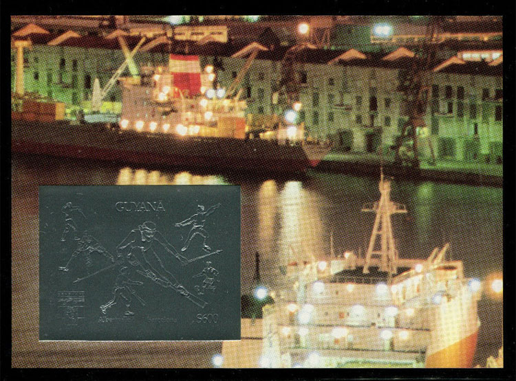 1992 Guyana – World Thematic Exhibition in Silver