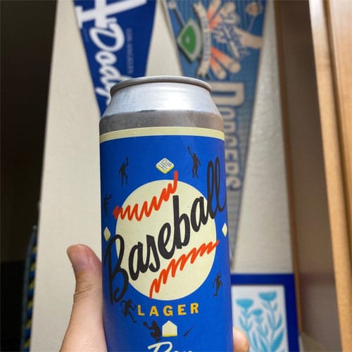 Baseball Lager Beer by Highland Park Brewery