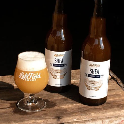 Shea Stadium IPA in a Glass by Left Field Brewing